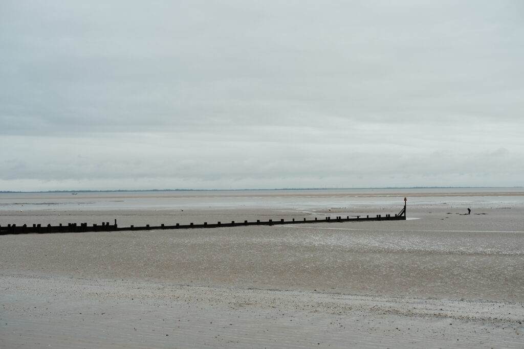 Cleethorpes beach, UK