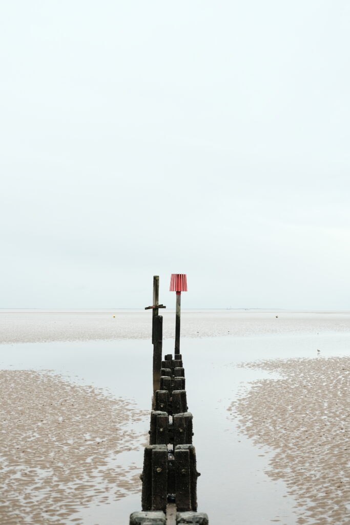 Cleethorpes beach, UK